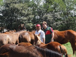 SR. JORGE CABALLERO E SEU FILHO JORGINHO NO VISTA VERDE COM A GERAÇÃO 2012