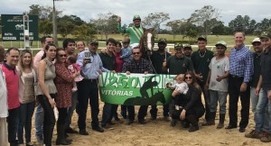 Festa da vitória de número 250 da criação do Haras Vista Verde com Uísque Verde